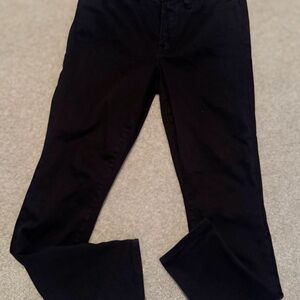 Good American Women's Black Bootcut Jeans